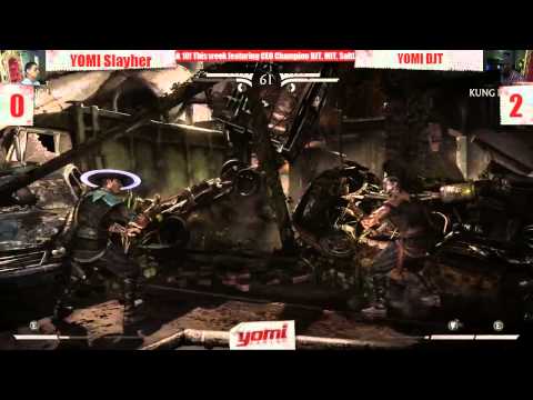 Yomi Gaming MKX Kombat Tuesday Week 10 Winner's Bracket YOMI Slayer vs YOMI DJT