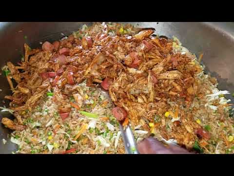 Lucy Guyanese fried rice Christmas dinner in Guyana