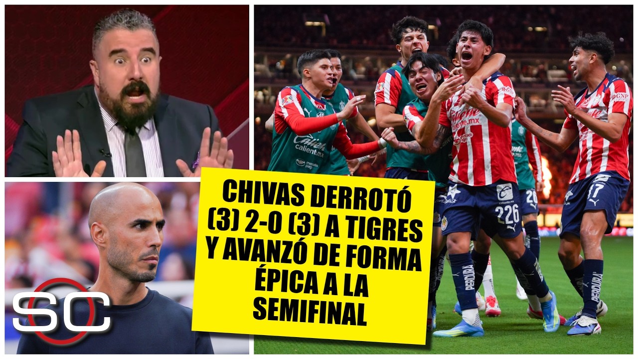 Álvaro Morales EXPLOTA con todo: Ni MILITO ni CHIVAS ganaron, TIGRES se derrotó solo | SportsCenter