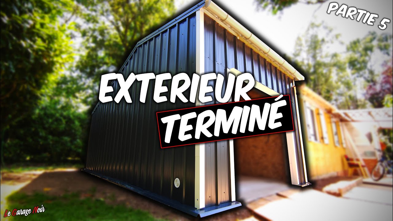 Bardage & Tôles de Toiture ! (BACACIER) - Construction Garage Ossature Bois (Partie 5)