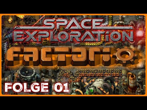 FACTORIO NEUSTART DEUTSCH. - Pilot Folge DER START - Space Exploration Overhaul Modpack. Automation