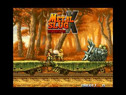 Metal Slug X - Super Vehicle 001 (Attract Screen)