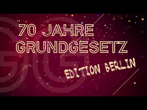 Grundgesetz Edition Berlin Art.13 © 3bTV