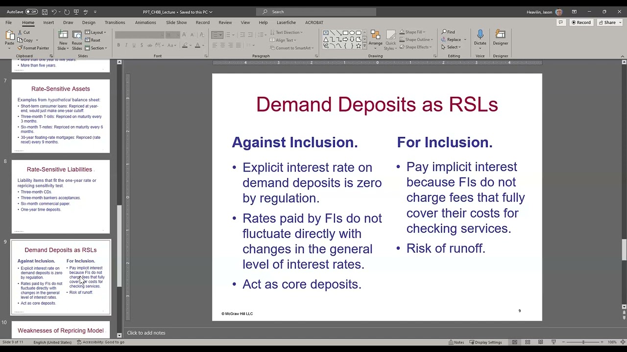 Interest Rate Risk Part 1 PPT