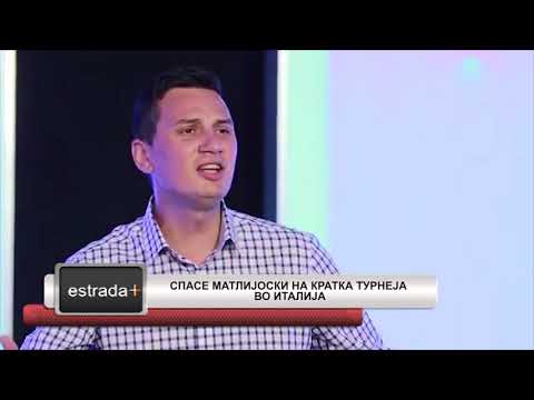 Estradaplus 05.10.2018 - Spase Matlijoski na kratka turneja vo Italija