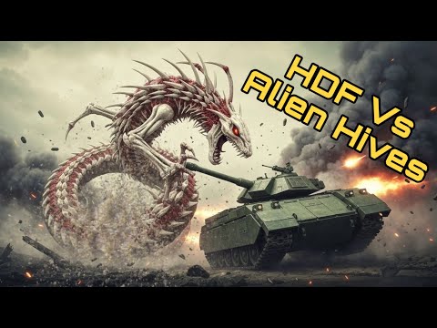 Onepagerules 3.5 - HDF Vs Alien Hives (S2E28) Battle Report