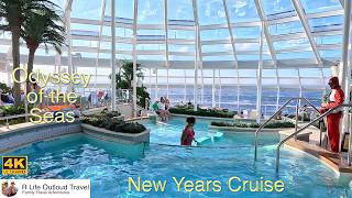Windy Sea Day Chaos on Odyssey of the Seas! 🌬️ New Year's Cruise 2026 🚢 Day 2
