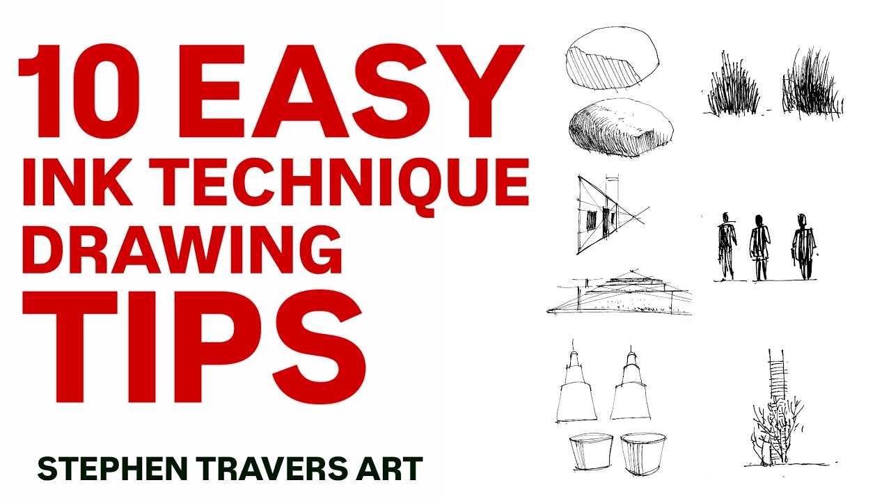 10 Easy Ink Techniques You'll Use Again and Again!