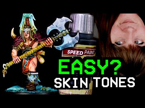 Painting Skin in 5 mins or Less with @TheArmyPainter Speedpaints!