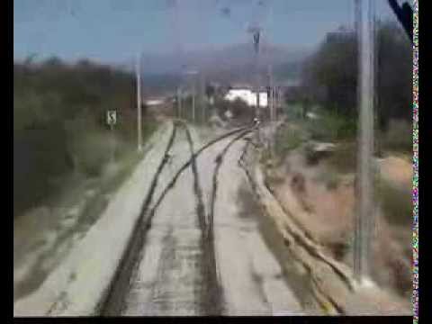 Cab Ride CP 1935 -» Intercidades Castelo Branco-Covilhã -» Abr 2011