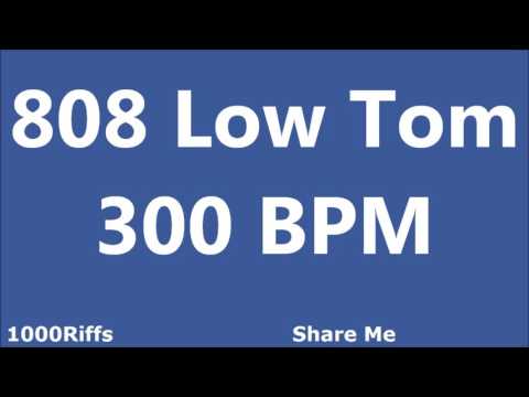 808 Low Tom Metronome : 300 BPM