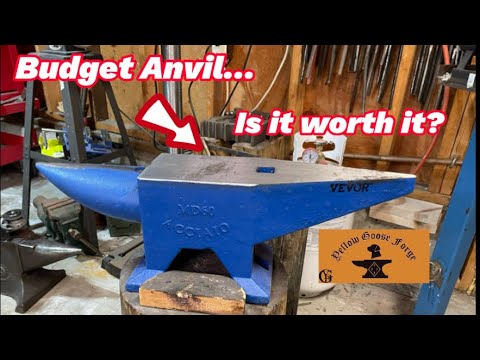 Best Budget Anvil?! Cash or Trash?? Reviewing the Vevor 132 lbs / 60 Kg cast steel anvil