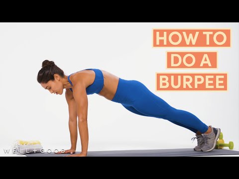 How To Do A Burpee | The Right Way | Well+Good thumnail