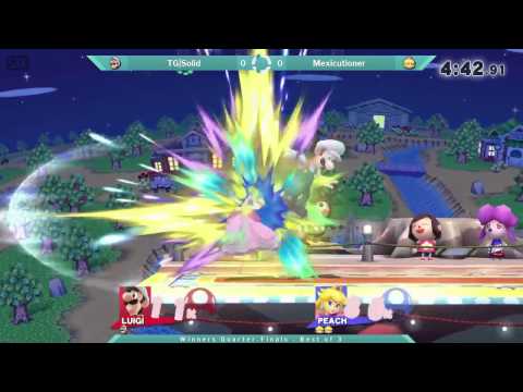 SOS26 Winners Quarters - TG|Solid (Luigi/Charizard) vs Mexicutioner (Peach)