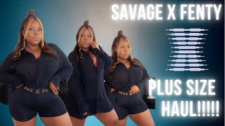 Download lagu Savage X Fenty | Plus Size (1X) Try-On Haul | 40D | Lingerie   Loungewear mp3