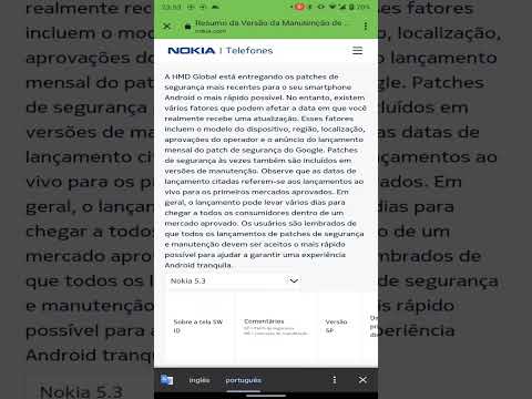 Nokia 5.3 - Uma eternidade para chegar o Android 12