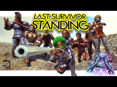 ME VS 100 Day YouTubers in ARK Survival Evolved