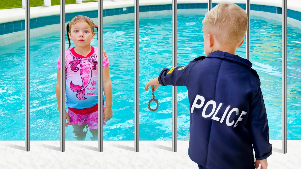 Little Police Officer Learns Safety Rules for kids | Pretend Play Stories