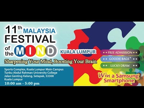 11th Malaysia Festival of the Mind (Kuala Lumpur)