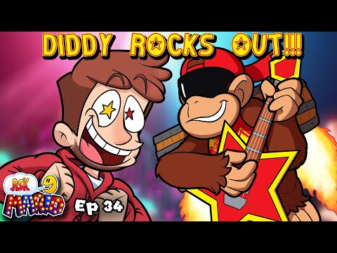 🍌Diddy Kong ROCKS OUT!🎸Ask Mario⭐️Ep. 34