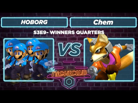 The Nightclub S3E9: Chem vs HOBORG - Winners Quarters SSBM