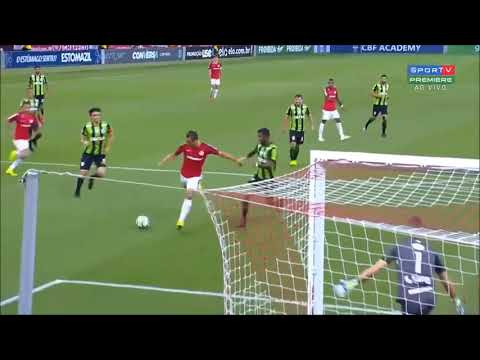 Gols de Internacional 2x0 América-MG - Brasileirão 2018