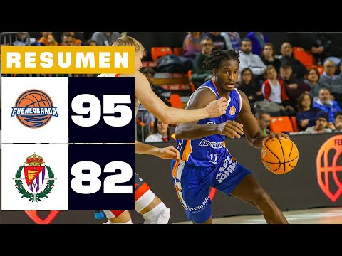 FLEXICAR FUENLABRADA 95-82 UEMC REAL VALLADOLID | RESUMEN PRIMERA FEB