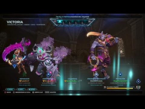 Paladins androxus ranked PS4