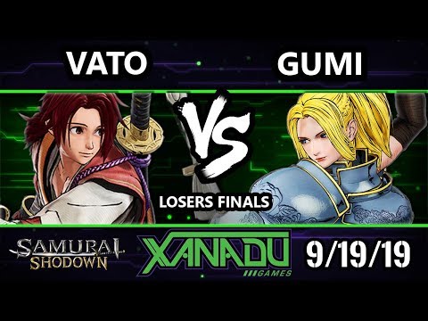 F@X 320 SamSho - Vato (Shizumaru) Vs. GUMI (Charlotte) Samurai Shodown Losers Finals