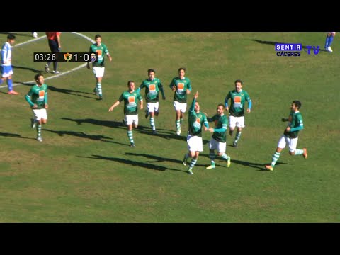 Resumen partido: CP Cacereño - La Hoya Lorca CF (2ª'B' G.IV 14/15)