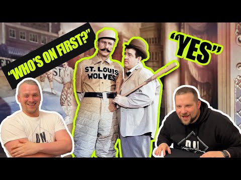 British Reactions to Abbott and Costello’s Who's on First (FIRST TIME REACTION)