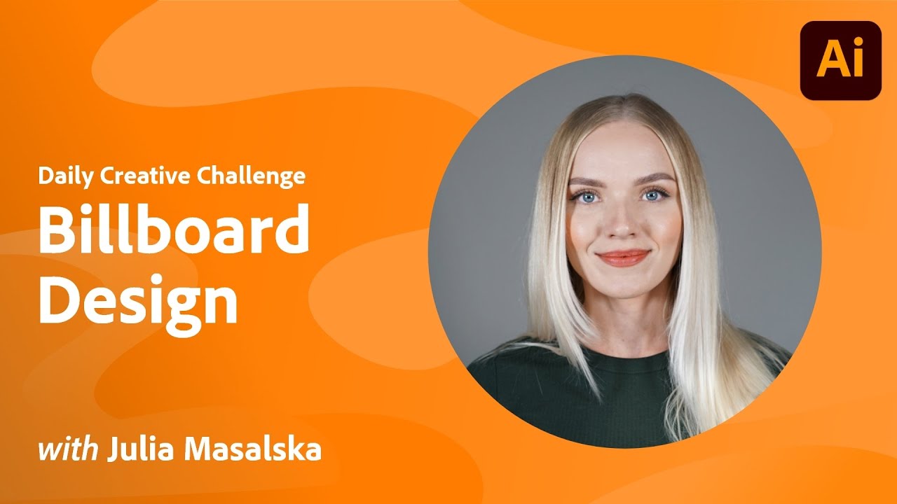 Illustrator Daily Creative Challenge - Billboard Design