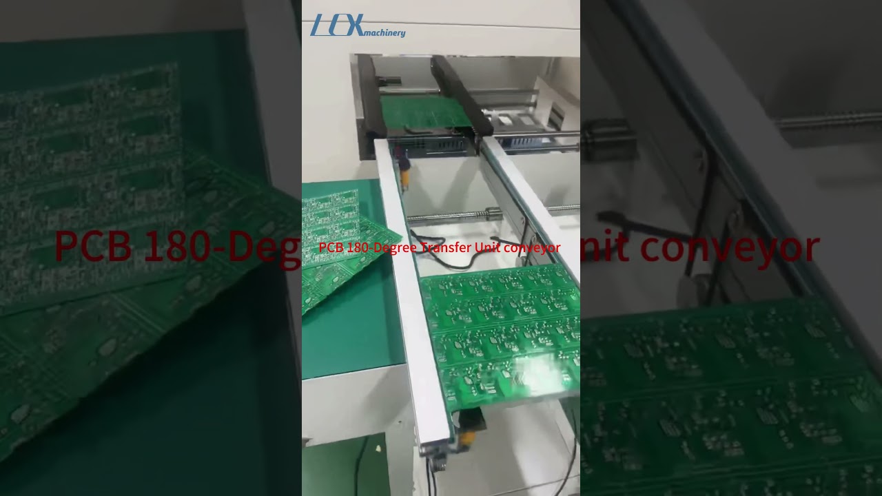 PCB 180-Degree Transfer Unit #machine #automation