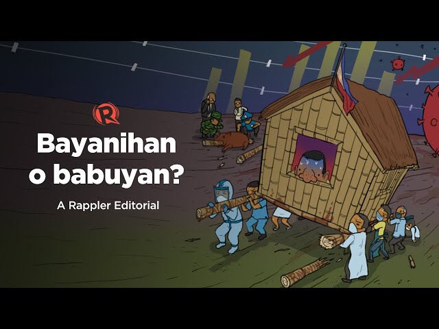 [EDITORIAL] Bayanihan o babuyan?