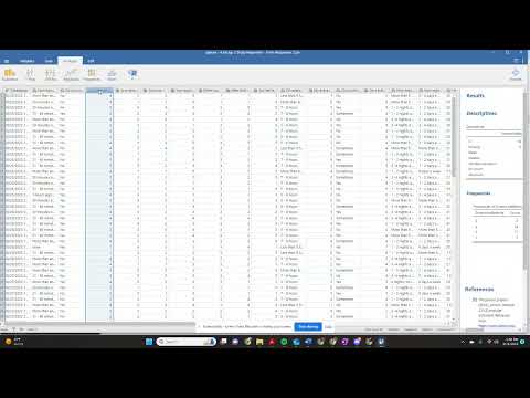 Turn text into numbers from a CSV Google Sheet Excel using Jamovi