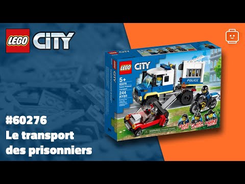Vidéo LEGO City 60276 : Le transport des prisonniers
