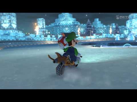 Mario Kart 8 - Anti-Luigi combo at the end!