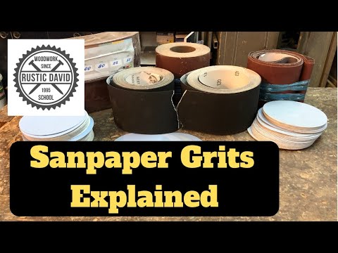 Different Sandpaper Grits | and how to use them