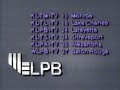 October 14 1989 Intershow Breaks Louisiana Public Broadcasting PBS