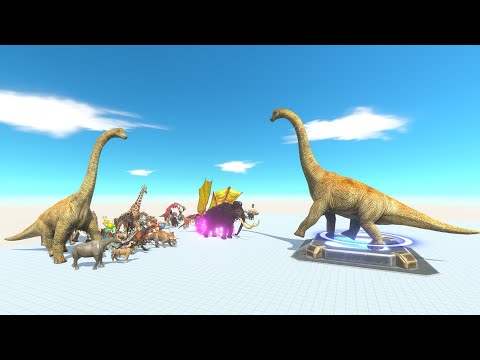 BRACHIOSAURUS KILL THE ARBS UNIVERSE - ANIMAL REVOLT BATTLE SIMULATOR