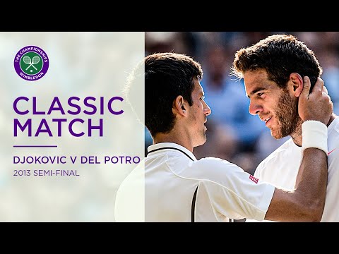 Novak Djokovic vs Juan Martin Del Potro | Wimbledon 2013 Semi-final Replayed