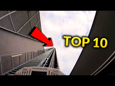 10 Najbardziej EKSTREMALNYCH Rollercoasterów - Energylandia 2021 (Zator, Polska). GoPro Hero 9 Black