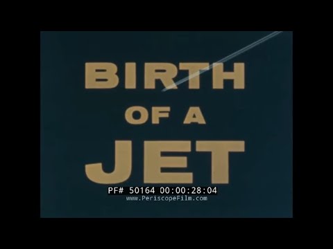 DOUGLAS DC-8 PASSENGER JET PROMOTIONAL FILM  "BIRTH OF A JET" 50164