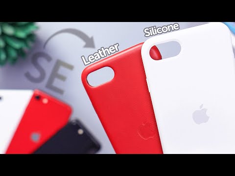 Apple iPhone SE Silicone & Leather Cases Review! Worth It?