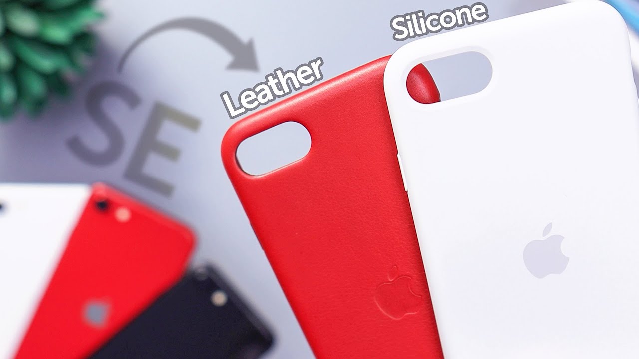 Apple iPhone SE Silicone & Leather Cases Review! Worth It?