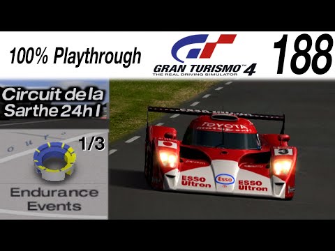 Gran Turismo 4 - #188 - Circuit de la Sarthe 24h I || Hours 1-8
