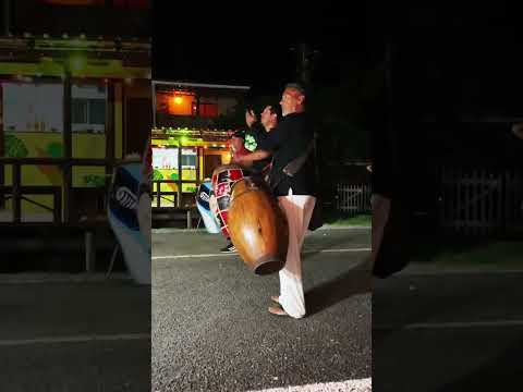 🥁🌙 La Pedrera de noche... y apareció el candombe 🇺🇾