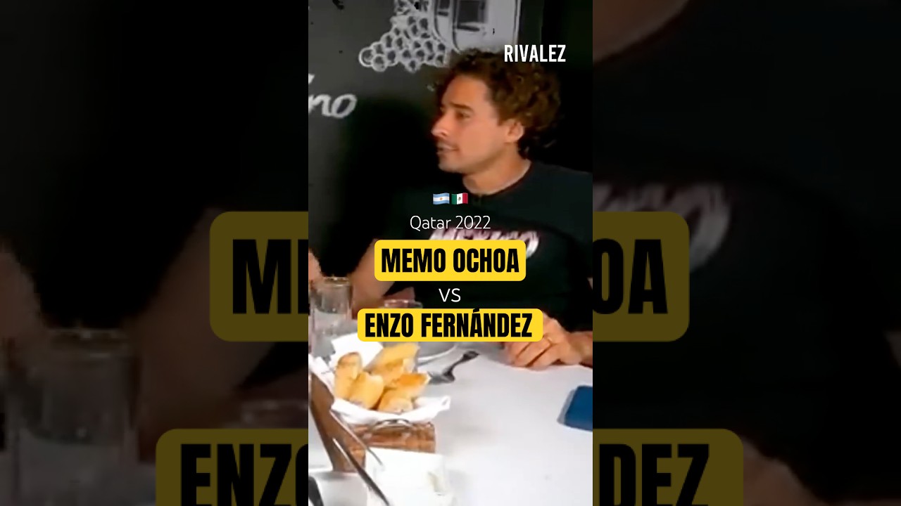 Memo Ochoa habla sobre Enzo Fernández y el gol que le marcó en Qatar 2022 🇦🇷 🇲🇽