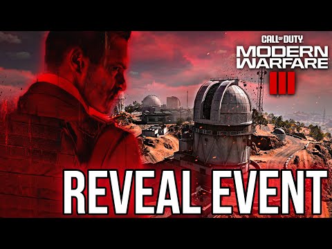 *MODERN WARFARE 3* REVEAL EVENT - "SHADOW SIEGE" & GAMEPLAY TRAILER *LIVE* REACTION (Warzone Event)
