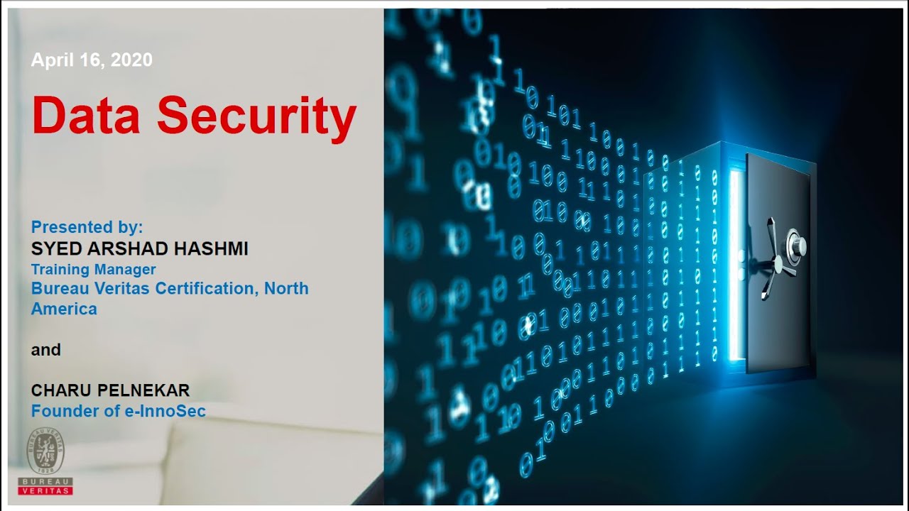 Data Security Webinar